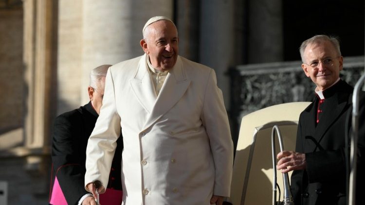 "Que Nossa Senhora guarde o nosso desejo de comunhão e de paz", disse o Papa