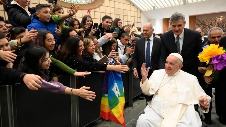 Popiežiaus susitikimas su italų jaunimu