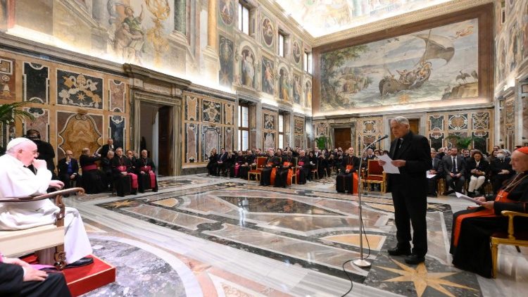 2022 m. Ratzingerio premijų įteikimo ceremonija Vatikane 