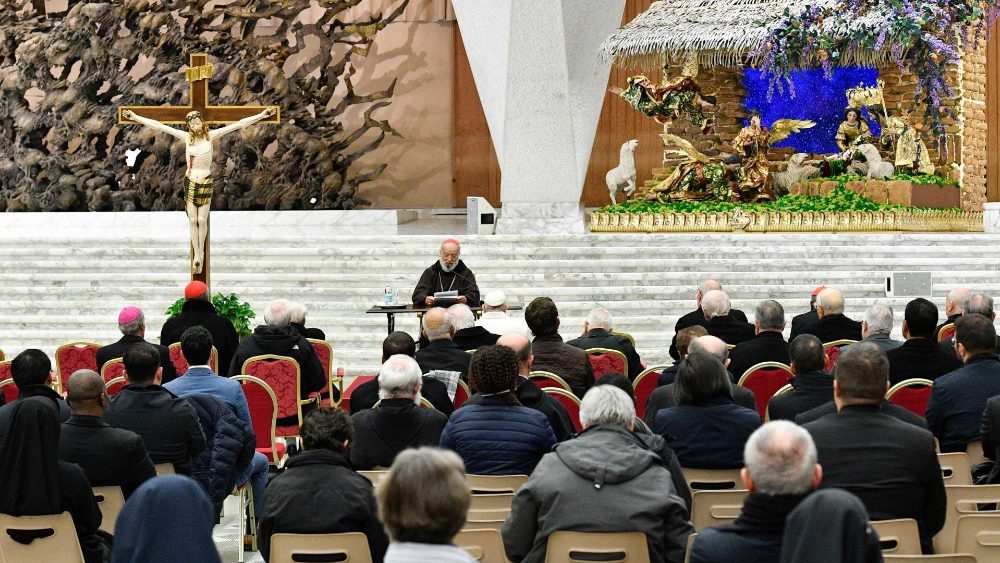 První adventní kázání v aule Pavla VI.
