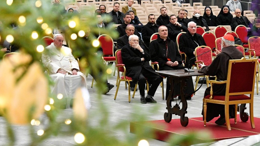 První adventní kázání v aule Pavla VI.