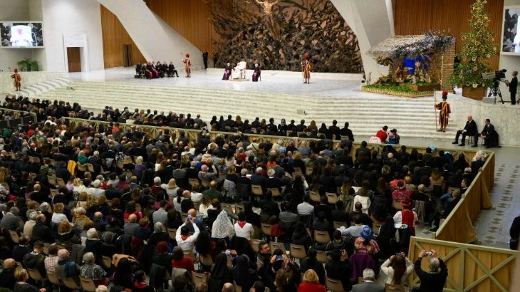Частная аудиенция в Ватикане 3 декабря 2022 г.