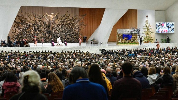 Papa Francisc la audiența generală de miercuri, 7 decembrie 2022