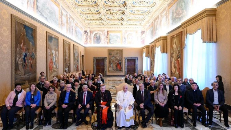 Частная аудиенция в Ватикане 12 декабря 2022 г.