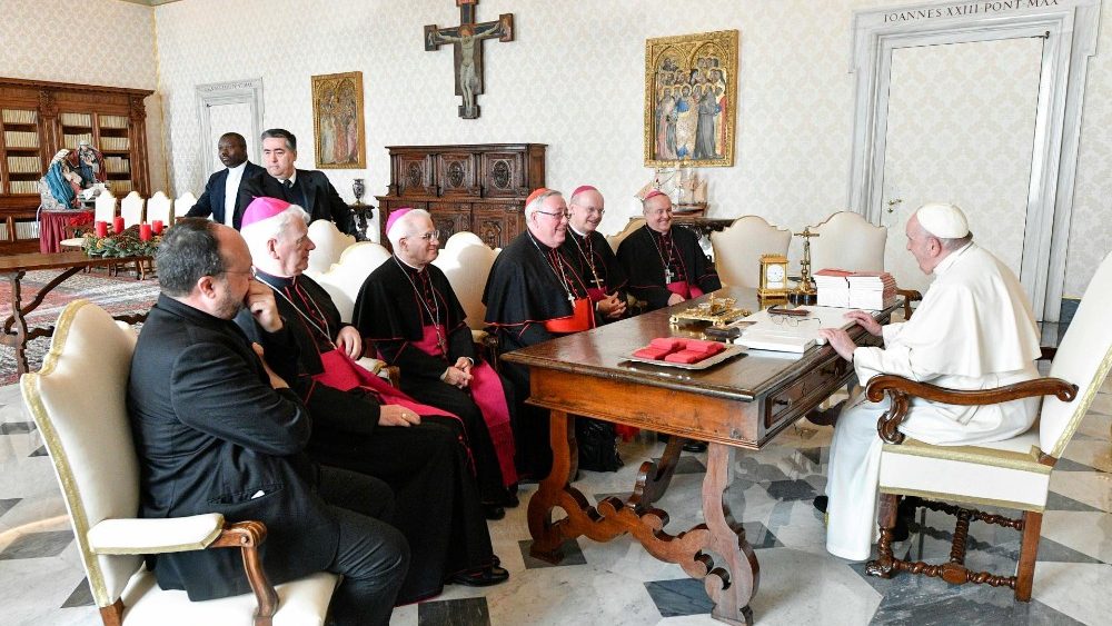 2022.12.12 Membri della Presidenza della Commissione degli Episcopati dell'Unione Europea (COMECE)