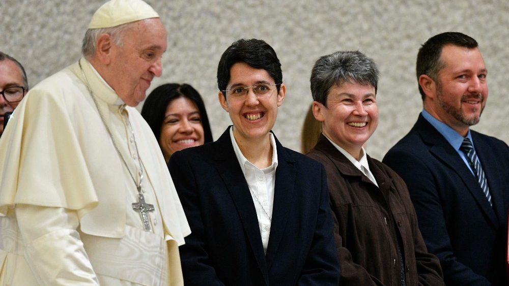 Papst Franziskus bei der Generalaudienz an diesem Mittwoch