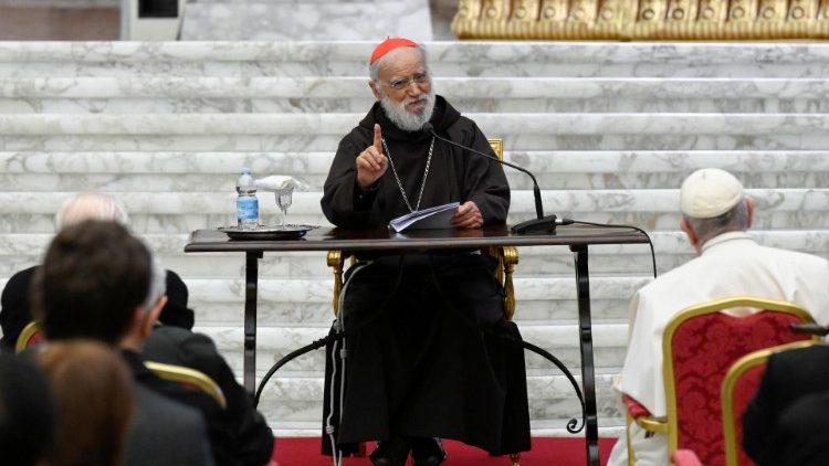 Cardinal Cantalamessa delivers his third Advent homily to the Pope and Roman Curia
