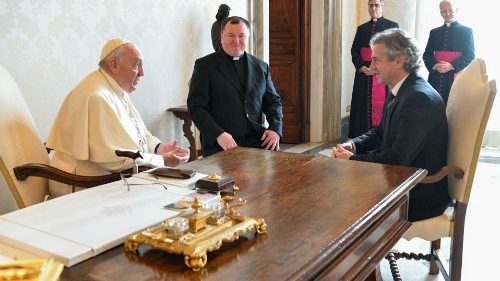 Papst und slowenischer Premierminister sprechen über EU und Ukraine-Krieg