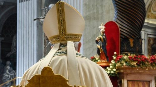 As New Year begins, Pope Francis says, ‘Mary gives us hope’