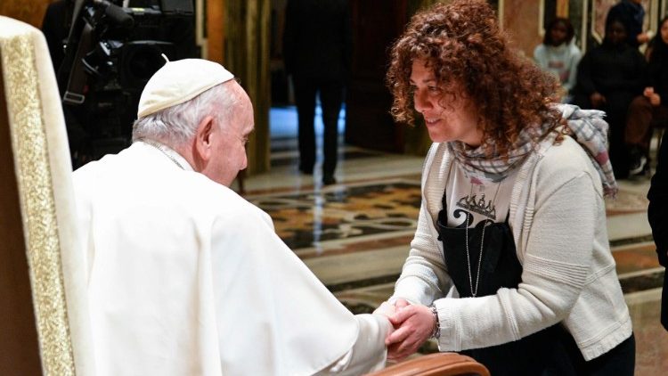 Pope Francis meets members of SERMIG