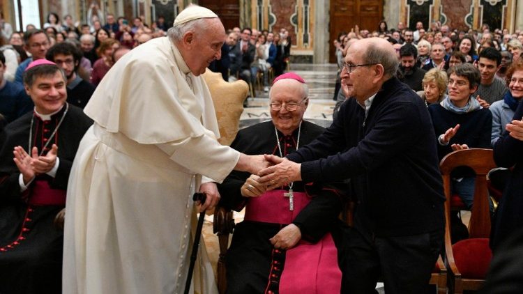 Pope Francis meets members of SERMIG