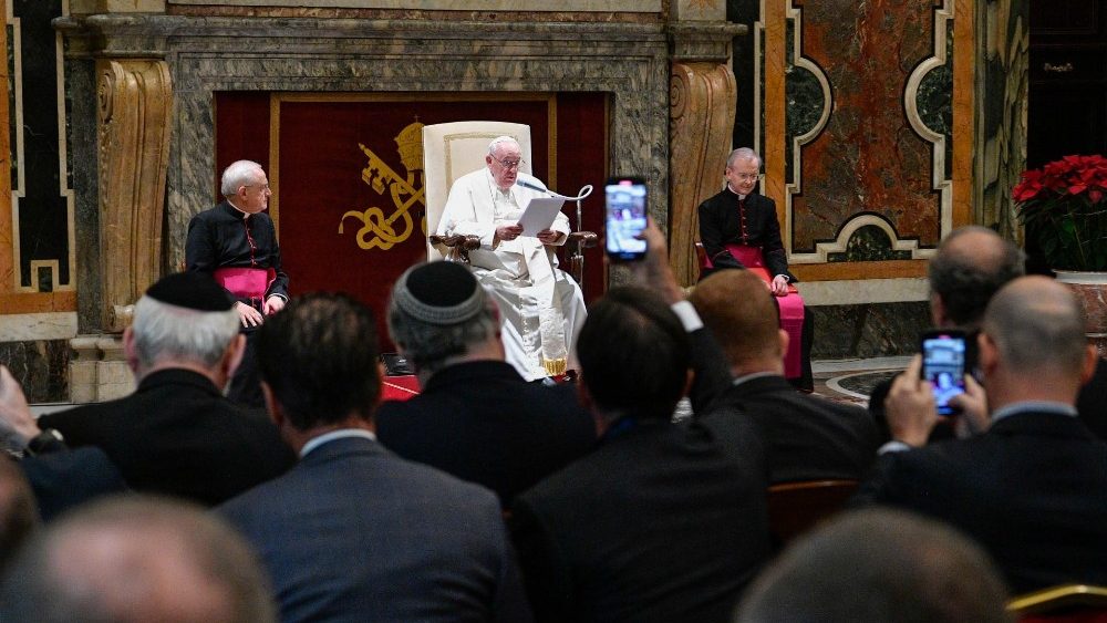 Audiencia del Papa a los participantes en el evento AI Ethics: An Abrahamic commitment to the Rome Call