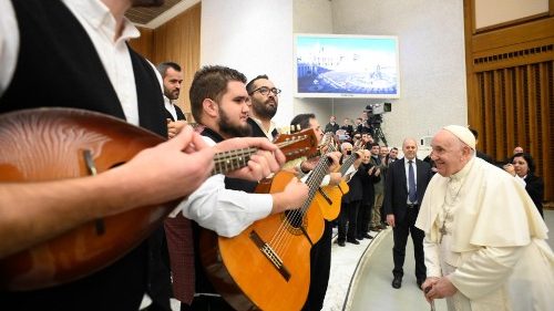 Papež Frančišek začel cikel katehez o evangelizaciji in apostolski gorečnosti