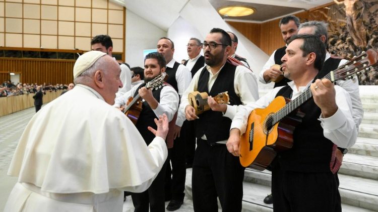 Partecipanti all'udienza generale di questo mercoledì