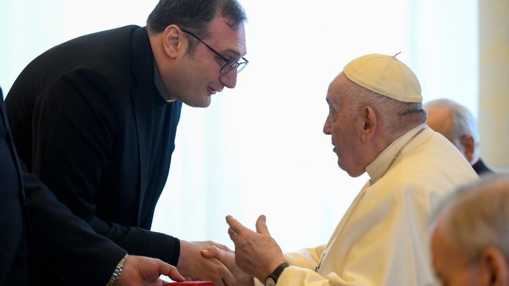 Audincia com a comunidade do Pontifcio Colgio Urbano "de Propaganda Fide"