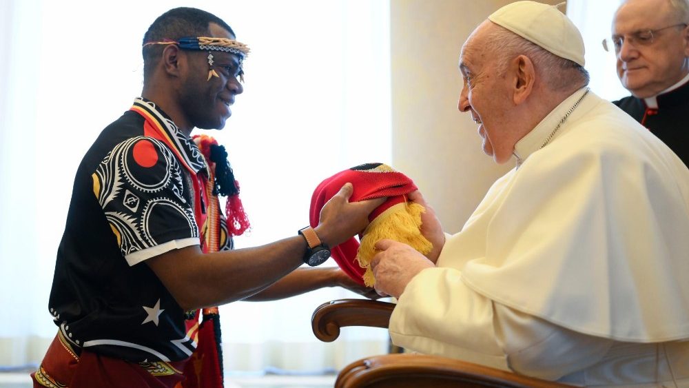 Audincia com a comunidade do Pontifcio Colgio Urbano "de Propaganda Fide"