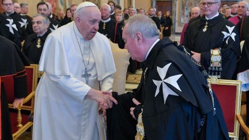 Franziskus an den Malteserorden: Nähe, Mitgefühl und Zärtlichkeit