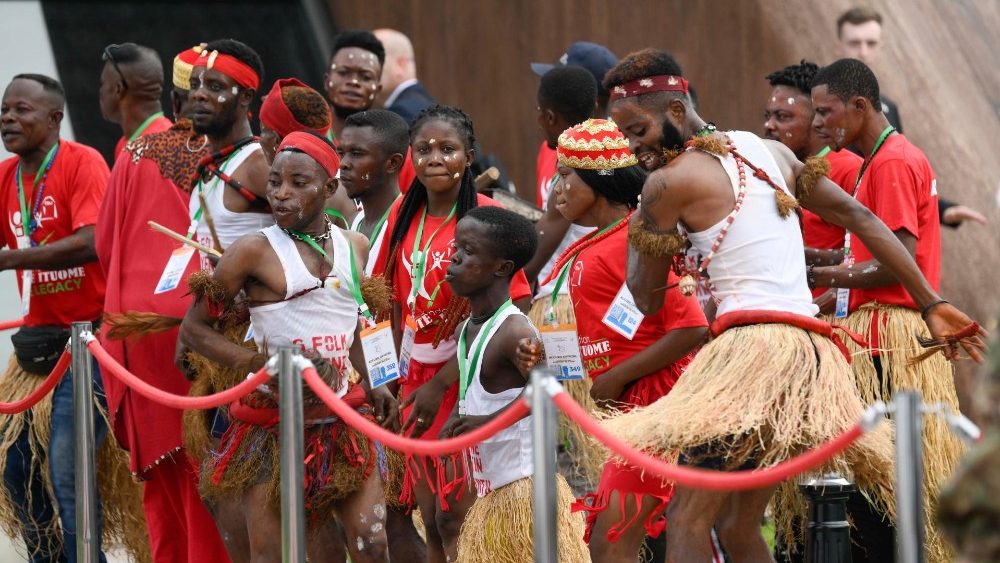 Le Pape François est arrivé à Kinshasa, le 31 janvier 2023. 
