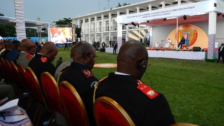 A expressão que deu título ao livro veio de discurso às autoridades em Kinshasa, em 31 de janeiro de 2023