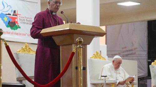 Welby e Greenshields: in Sud Sudan un pellegrinaggio di perdono e giustizia