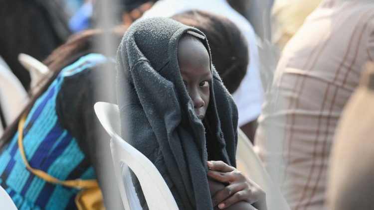 Foto tirada durante a Viagem Apostlica  Repblica Democrtica do Congo e Sud?o do Sul - Santa Missa no complexo do Mausolu "John Garang"