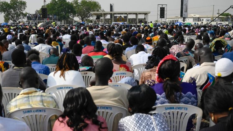 Santa Missa no Mausoléu de John Garang 