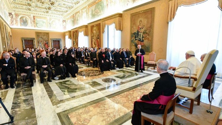 Un momento dell'udienza