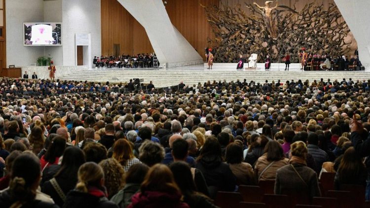 Die Generalaudienz mit Papst Franziskus