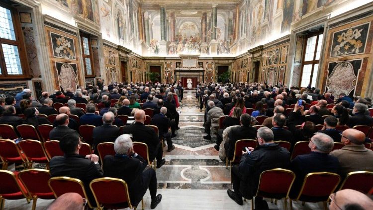 Un momento dell'udienza