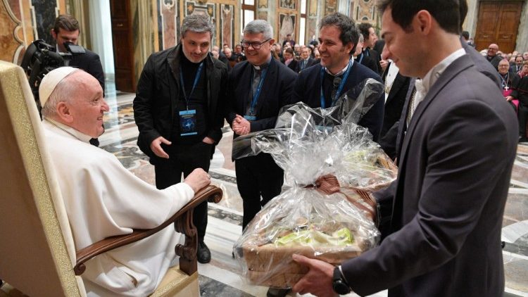 Un dono consegnato al Papa