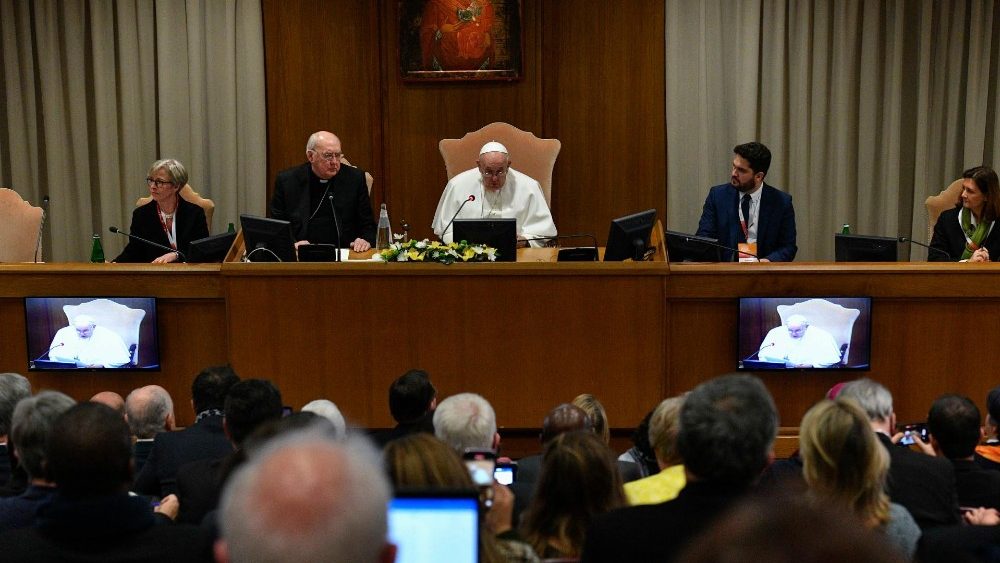 Participantes do Congresso promovido pelo Dicastrio para os Leigos, a Famlia e a Vida