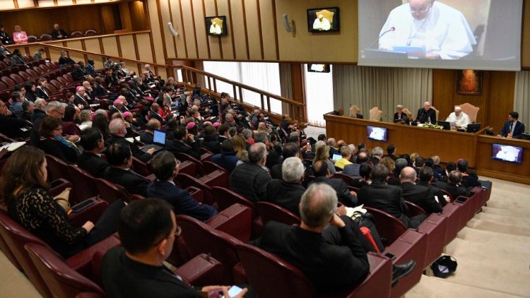 Die Konferenz mit dem Papst im Vatikan