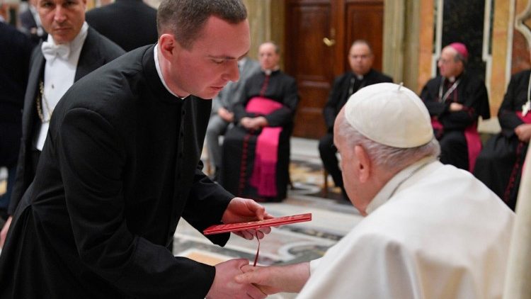 Audijencija u Dvorani Klementina u Vatikanu