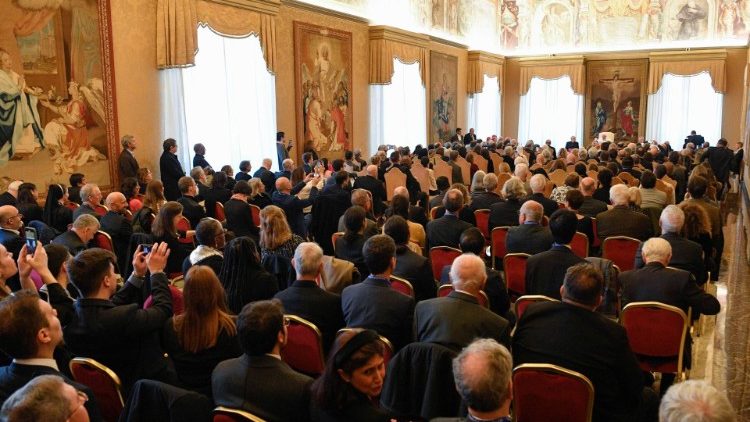 Un momento dell'udienza