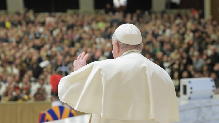 Papa Francisco na Aduincia geral