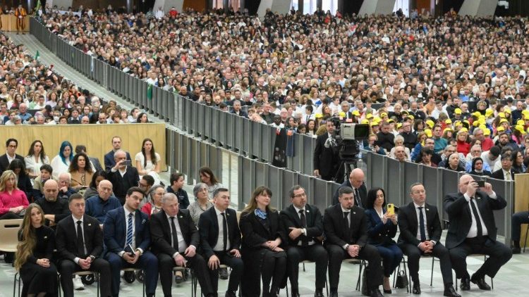 Ismét telt ház a szerdai általános kihallgatáson  