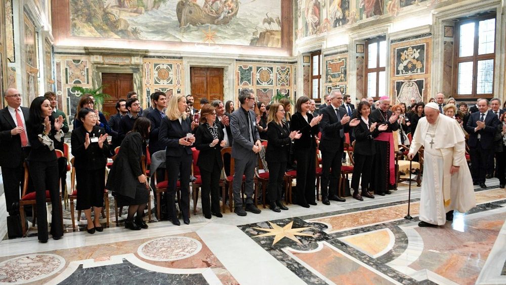 Participantes do encontro promovido pela Alian?a Estratgica de Universidades Catlicas de Pesquisa e Funda??o Centesimus Annus Pro Pontefice