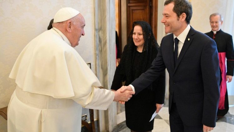 MAP Francis meets Heads of State of the Republic of San Marino.