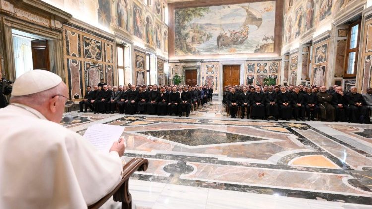 Udienza di Papa Francesco ai membri della Pontificia Accademia Alfonsiana