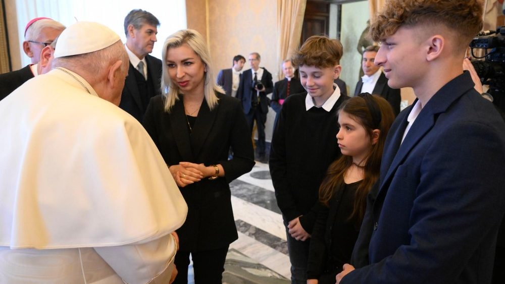 2023.03.24 Famiglie dei Minatori polacchi periti nelle miniere di carbone il 20 e 23 aprile 2022