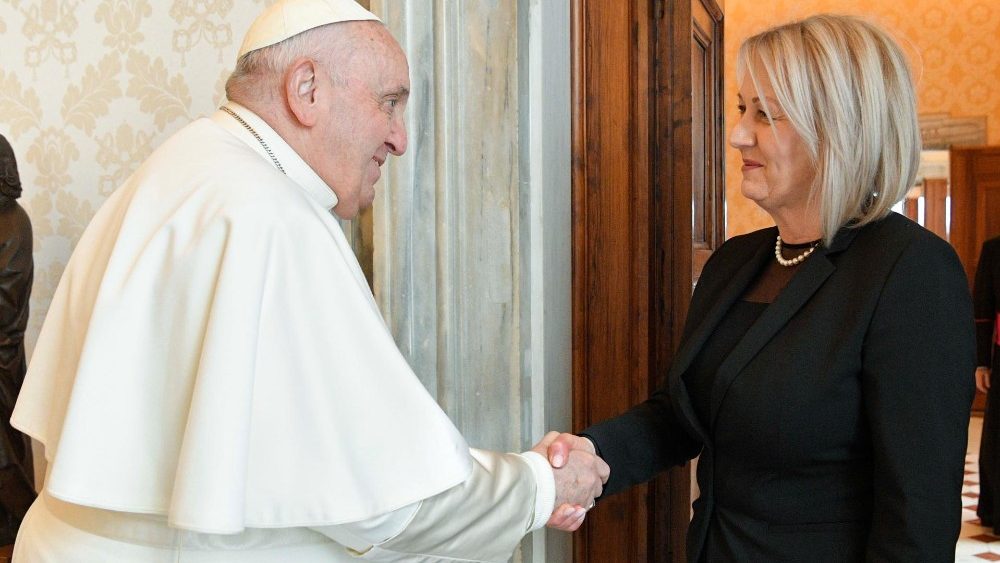 2023.04.03 S.E. la Signora Borjana Kristo, Presidente del Consiglio dei Ministri di Bosnia ed Erzegovina