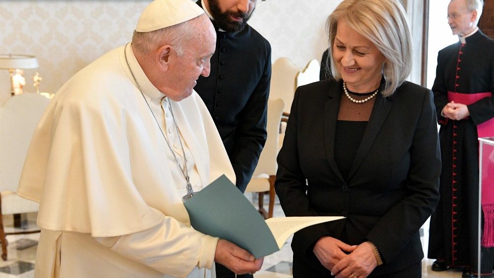 2023.04.03 S.E. la Signora Borjana Kristo, Presidente del Consiglio dei Ministri di Bosnia ed Erzegovina