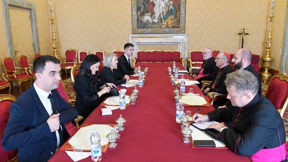 2023.04.03 S.E. la Signora Borjana Kristo, Presidente del Consiglio dei Ministri di Bosnia ed Erzegovina