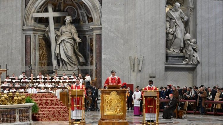 Liturgia Męki Pańskiej w Bazylice św. Piotra