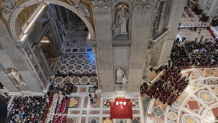 Der Petersdom an diesem Karfreitag