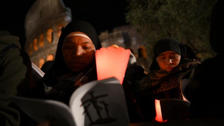 Chemin de croix au Colisée, vendredi 7 avril 2023
