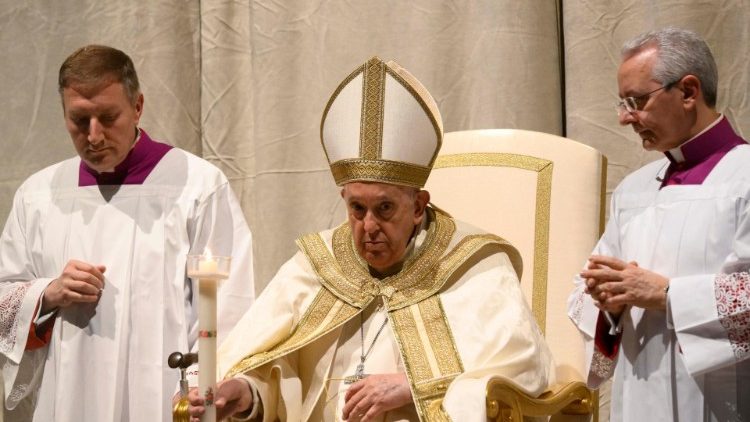 Easter Vigil in the Holy Night of Easter, Saint Peter's Basilica