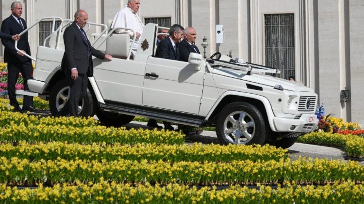Eindrücke von der Generalaudienz