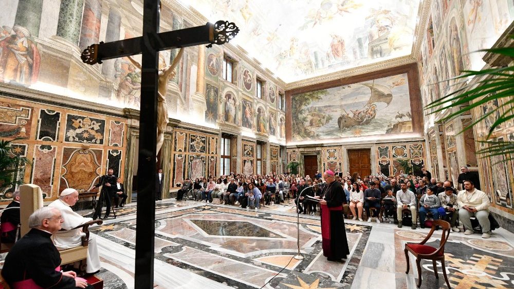 A audincia no Vaticano com o grupo de Toledo
