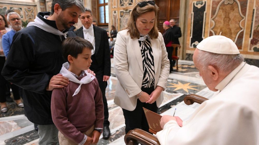 A audincia no Vaticano com o grupo de Toledo